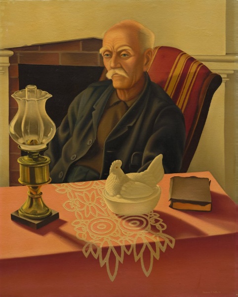 Portrait of Ezra Davenport