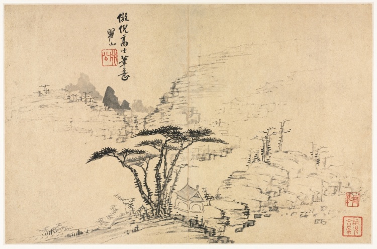 Landscapes in Various Styles after Old Masters