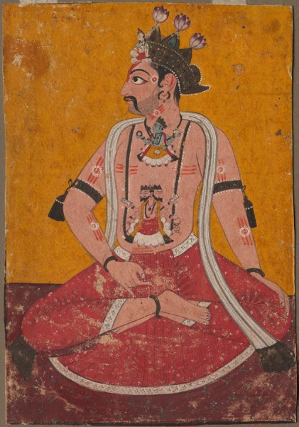 Man Dhata in Yogi Position