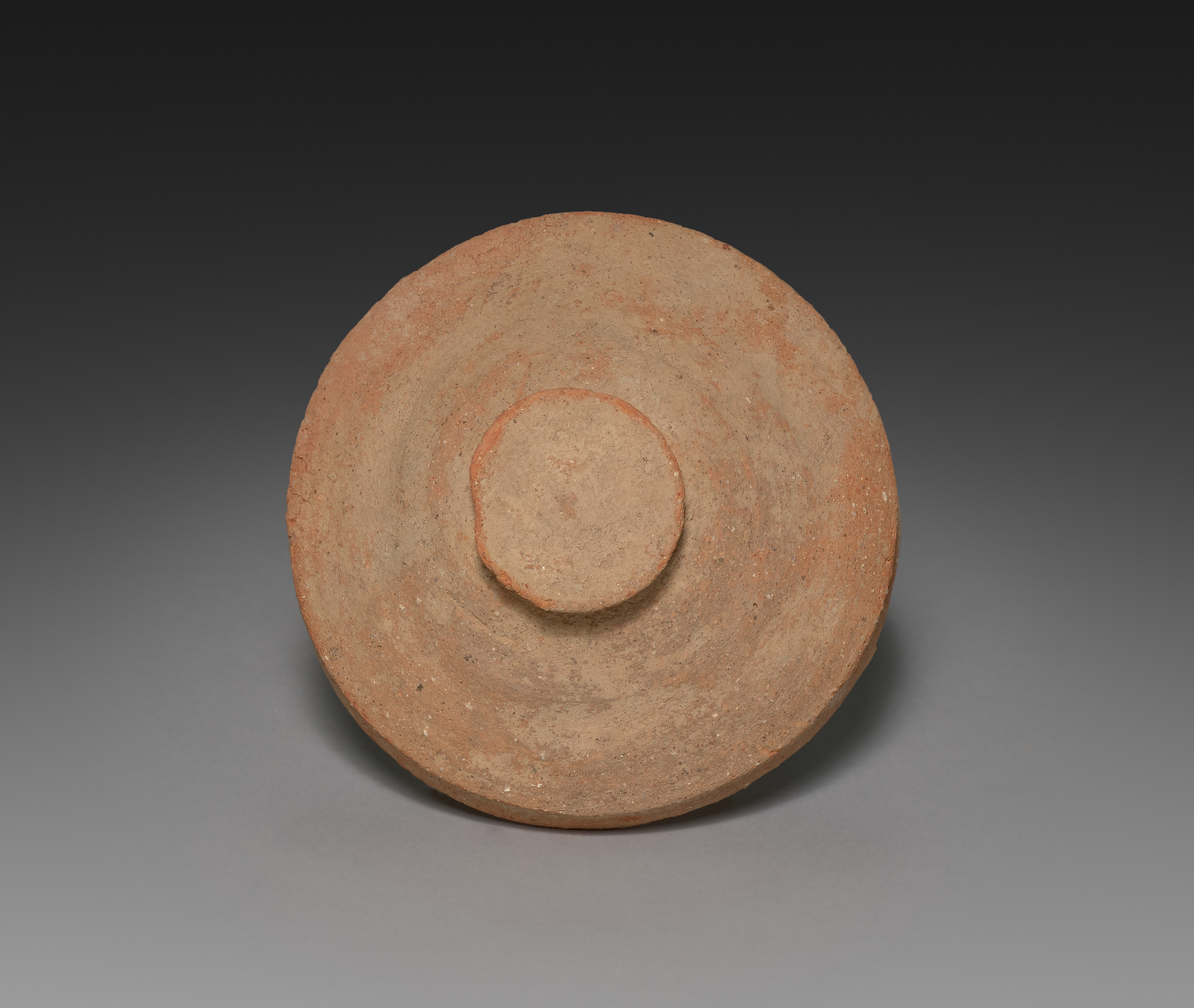 Covered Jar with Horn Handle (lid)