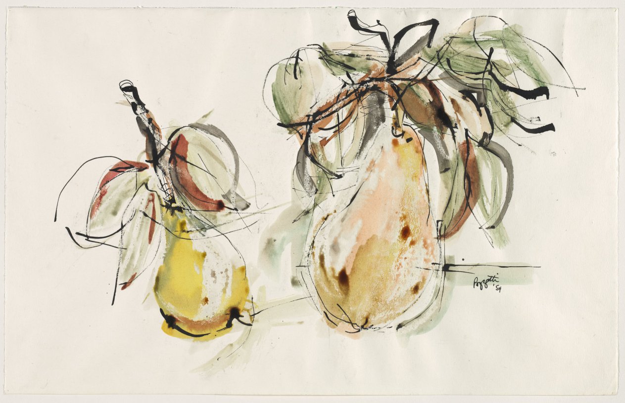 Two Pears, Rudy O. Pozzatti, 1954