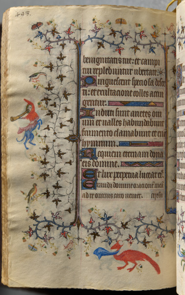 Hours of Charles the Noble, King of Navarre (1361-1425): fol. 243v, Text