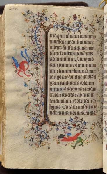 Hours of Charles the Noble, King of Navarre (1361-1425): fol. 237v, Text