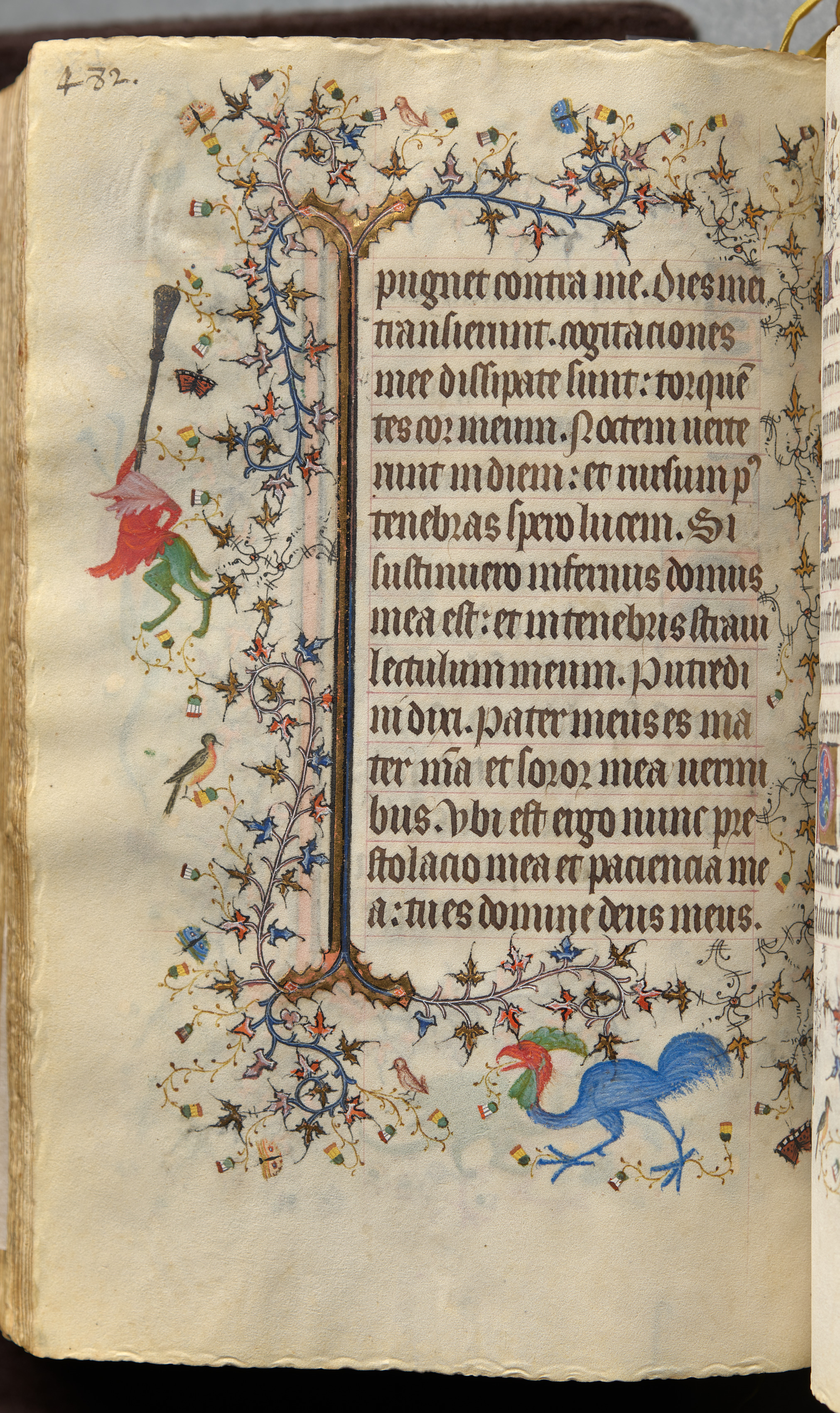 Hours of Charles the Noble, King of Navarre (1361-1425): fol. 235v, Text