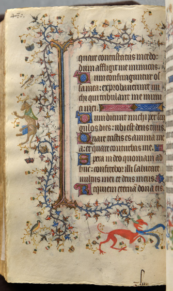 Hours of Charles the Noble, King of Navarre (1361-1425): fol. 234v, Text