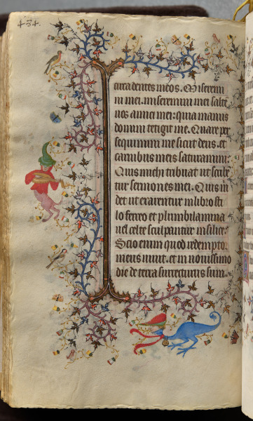 Hours of Charles the Noble, King of Navarre (1361-1425): fol. 236v, Text