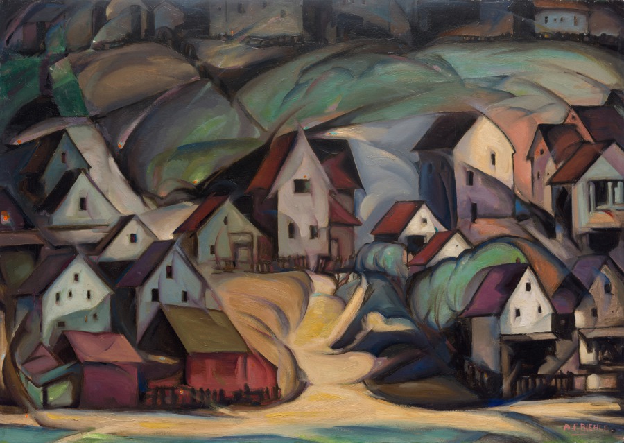 Cleveland West Side, Hillside Houses, August Biehle, Jr., c. 1914–17