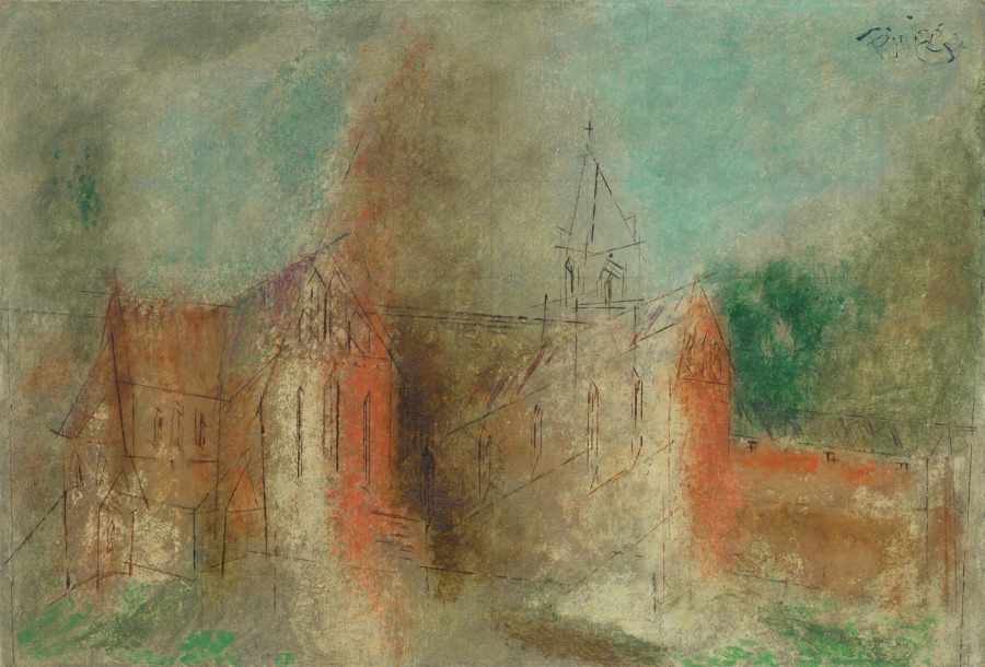Cathedral (Cammin), Лионель Фейнингер, 1942