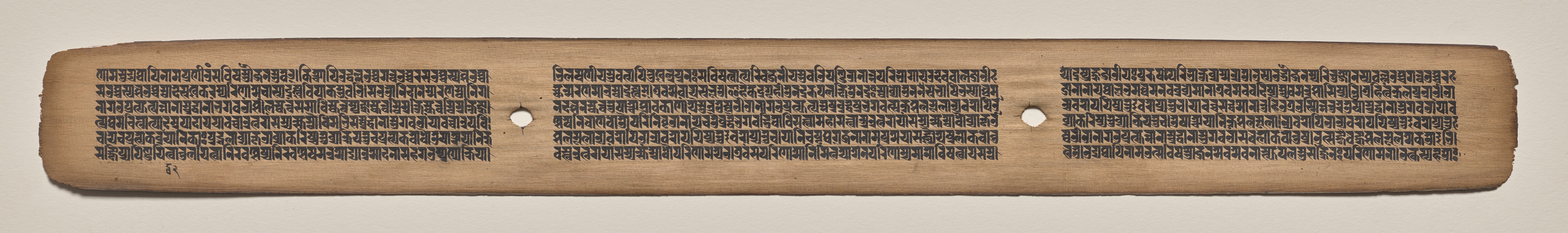 Text, folio 54 (recto), from a Manuscript of the Perfection of Wisdom in Eight Thousand Lines (Ashtasahasrika Prajnaparamita-sutra)