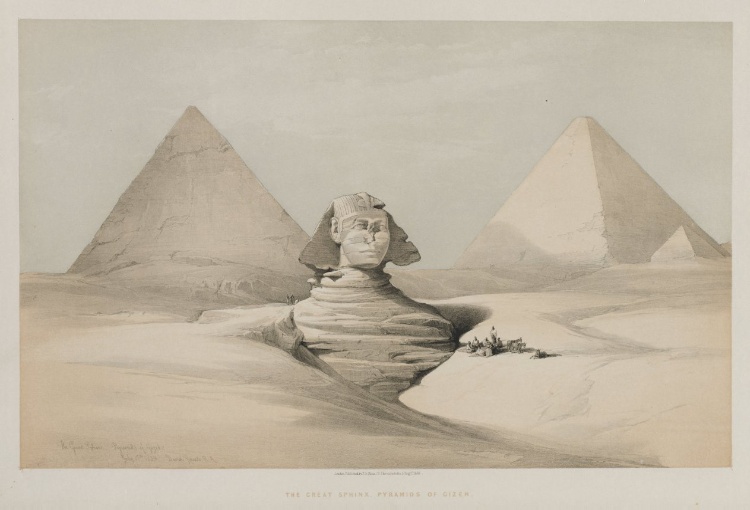 Egypt and Nubia, Volume I: The Great Sphinx, Pyramids of Gezeeh