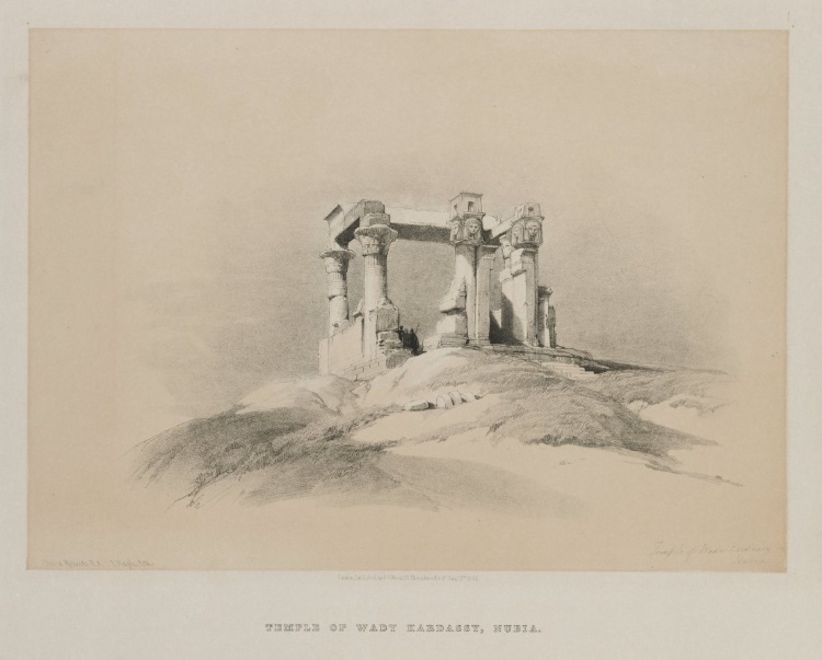 Egypt and Nubia, Volume I: Temple of Wady Kardassy in Nubia
