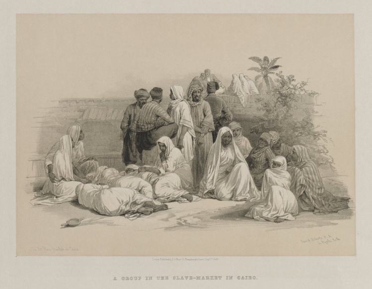 Egypt and Nubia, Volume III: In the Slave Market at Cairo