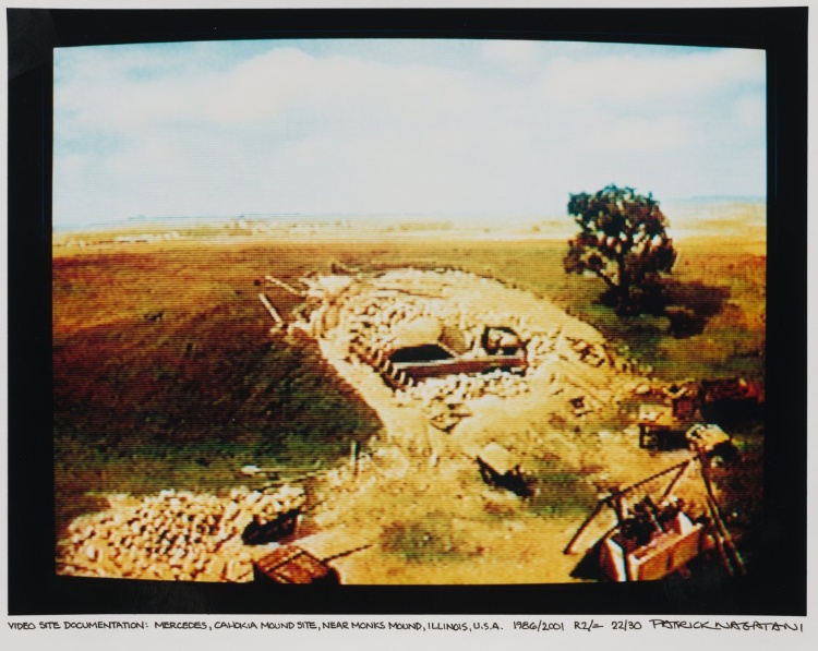 Video Site Documentation: Mercedes, Cahokia Mound Site, near Monks Mound, Illinois, U.S.A. (R2/=)