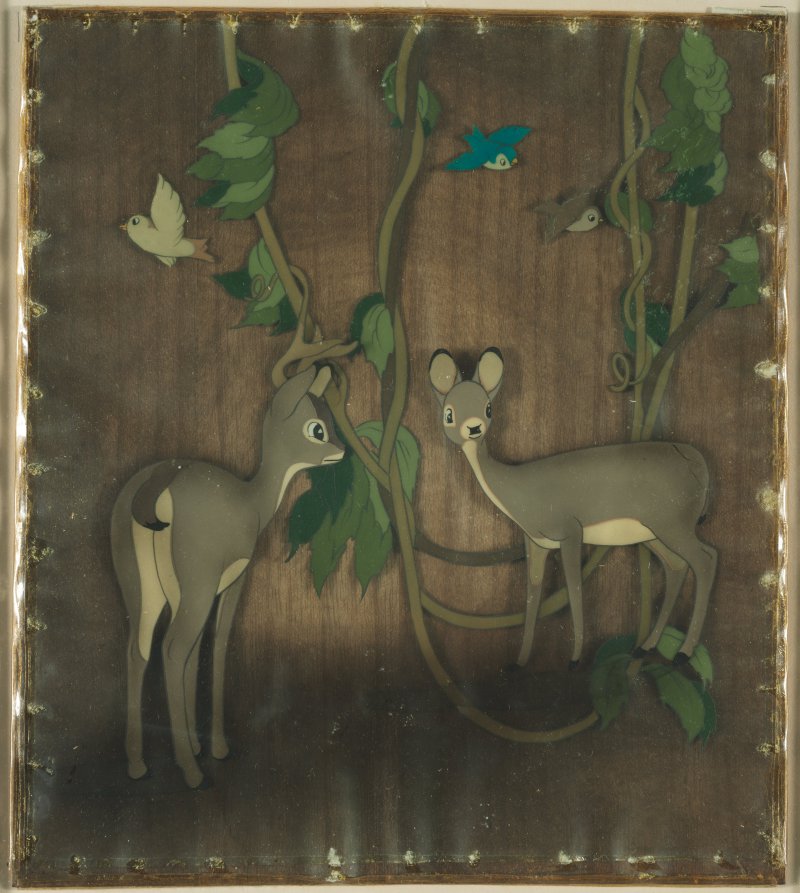Deer and Birds, Walt Disney, 1937