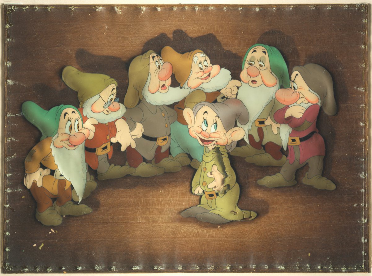 The Seven Dwarfs, Walt Disney, 1937