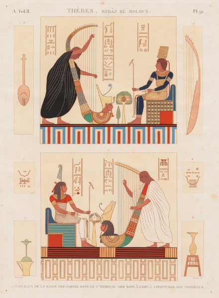 Description of Egypt: Thebes Byban el Molouk, Vol. II, Pl. 91