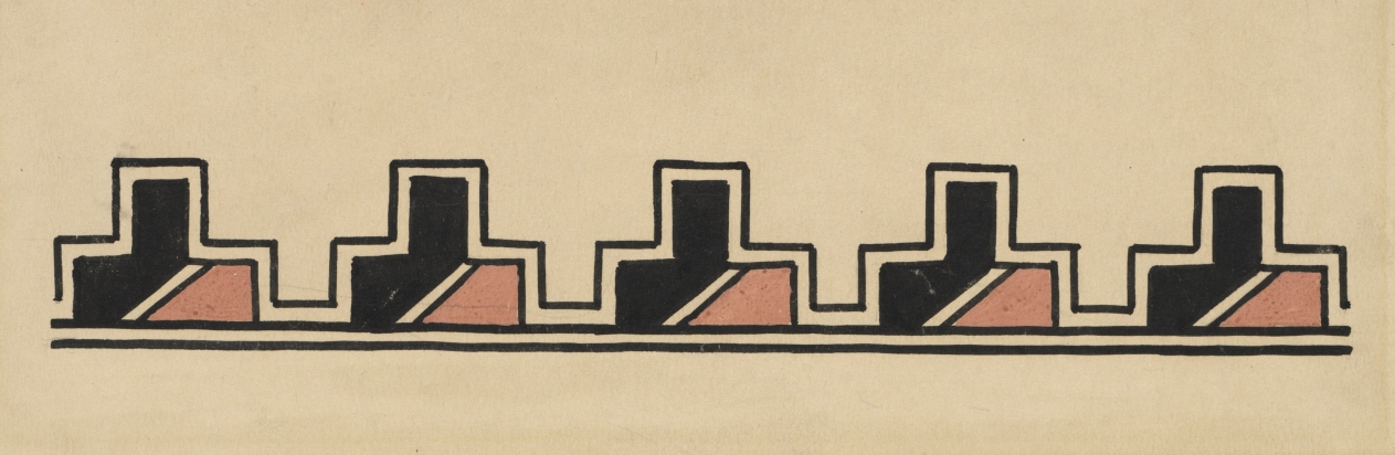 Pottery Design, Kenneth M. Chapman, c 1920s