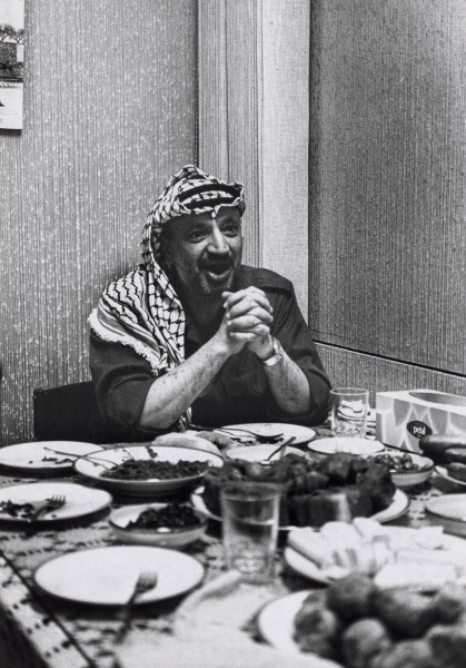 The truce depends to a great degree on him: an extremely rare photo--one of the PLO leaders, Yasser Arafat, at the table, apparently relaxed. He is much more serious in his office. The weeks which have just passed have been of capital importance for him--by confronting the Israeli Army, the Palestinians have shown that they have a striking force no one suspected they had. The truce, accepted by both sides, would seem to be a highly fragile one, and Yasser Arafat holds in hand one of the wicks which might be lighted at any moment to explode the Lebanese powder keg. In spite of the truce, there have been sporadic bombings here and there, like lingering echoes of the fierce fighting that characterized the end of July. Beirut, July 28, 1981