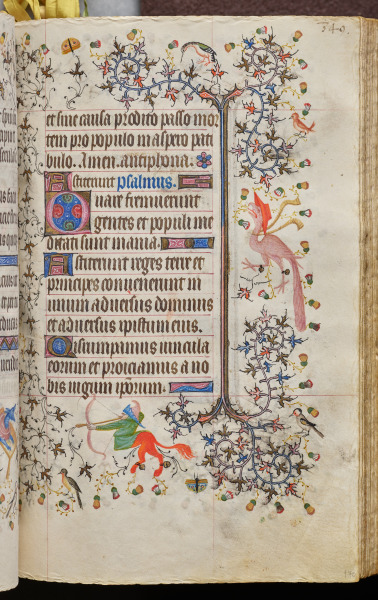 Hours of Charles the Noble, King of Navarre (1361-1425): fol. 170r, Text
