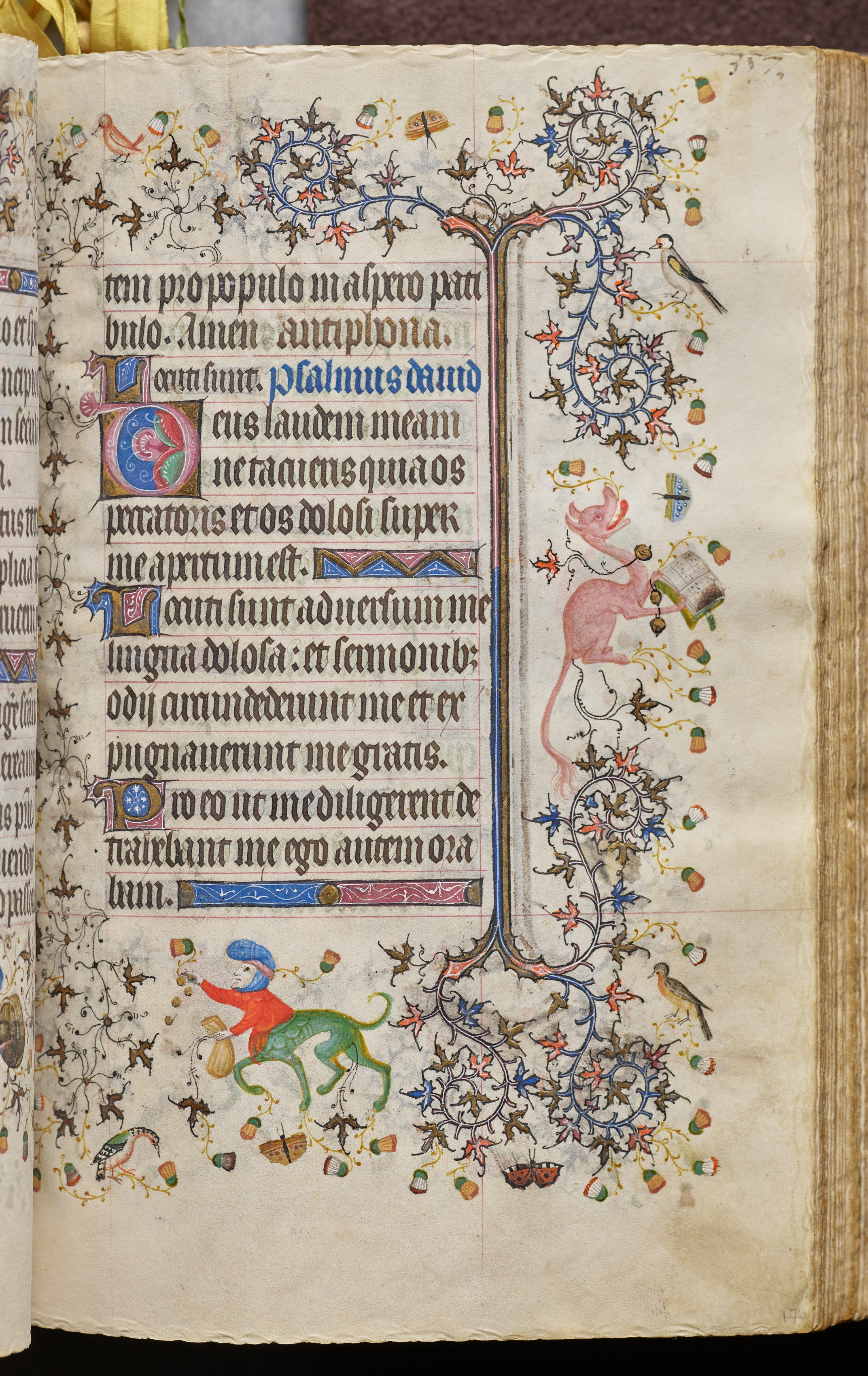 Hours of Charles the Noble, King of Navarre (1361-1425): fol. 174r, Text