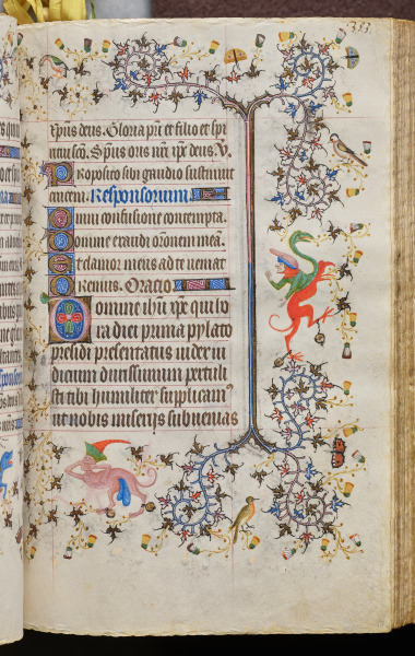 Hours of Charles the Noble, King of Navarre (1361-1425): fol. 172r, Text