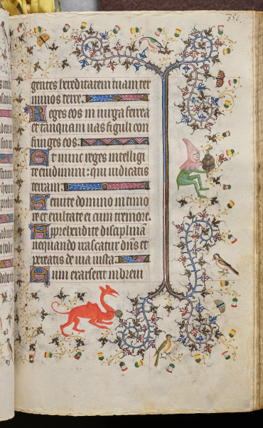 Hours of Charles the Noble, King of Navarre (1361-1425): fol. 171r, Text