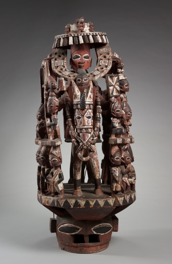 Headdress (Ẹpa) called Atófòjọ́wò (“You Can Look at It for a Whole Day”), Moshood Olúṣọmọ Bámigbóyè, 1920–30