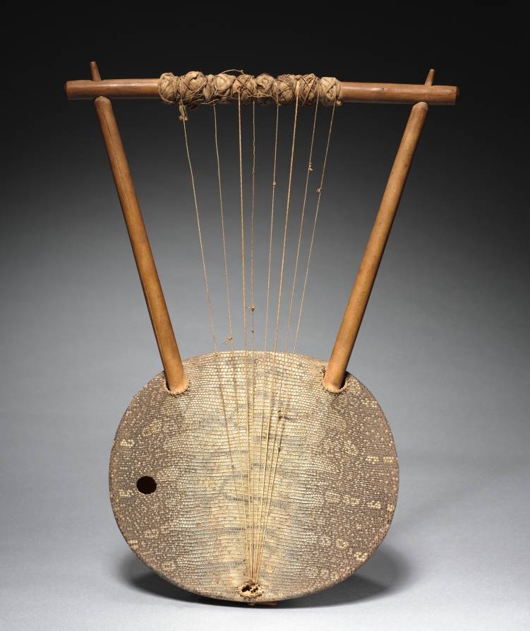 Lyre (ndongo, endongo, entongoli, or kissar) | Cleveland Museum of Art