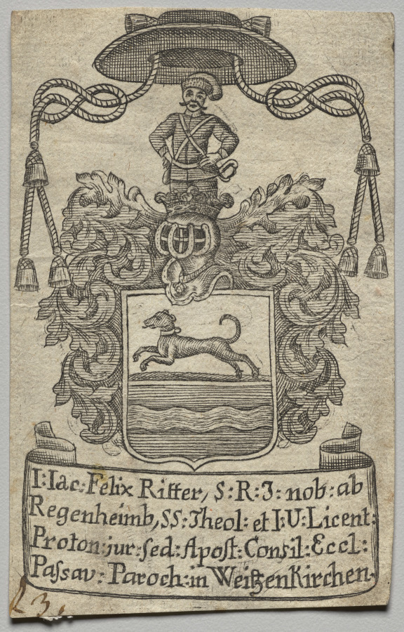 Bookplate: Isaac Felix Ritter | Cleveland Museum of Art