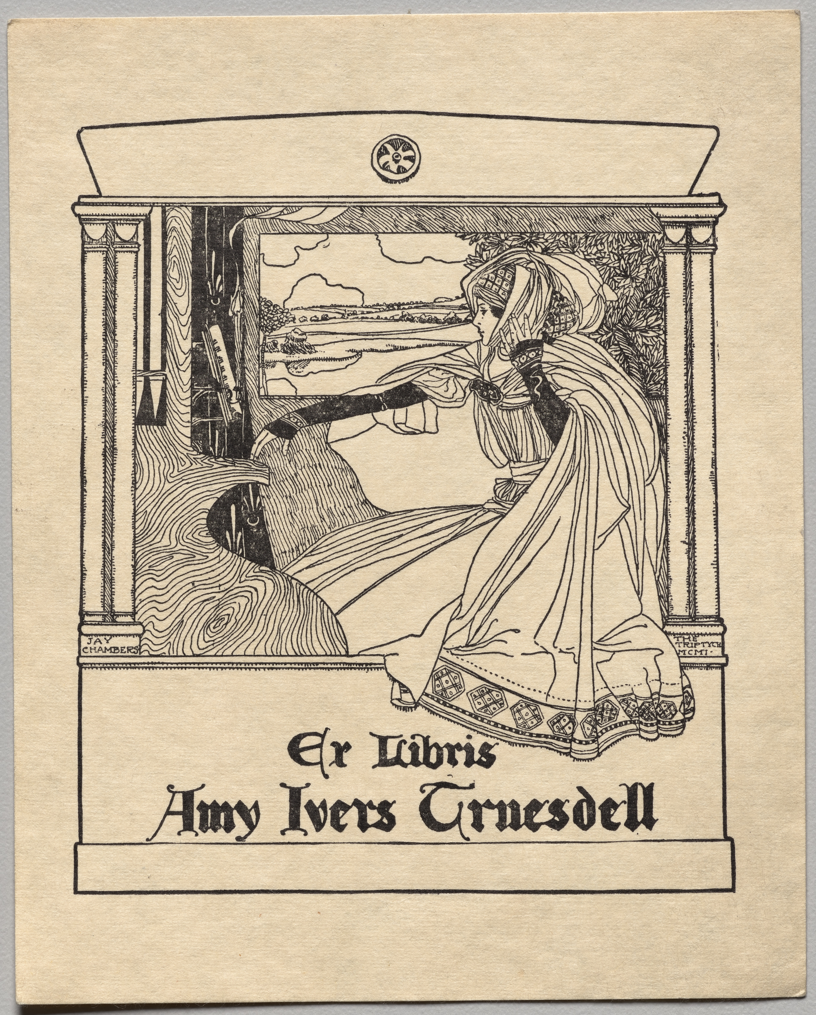 Bookplate: Amy Ivers Truesdell