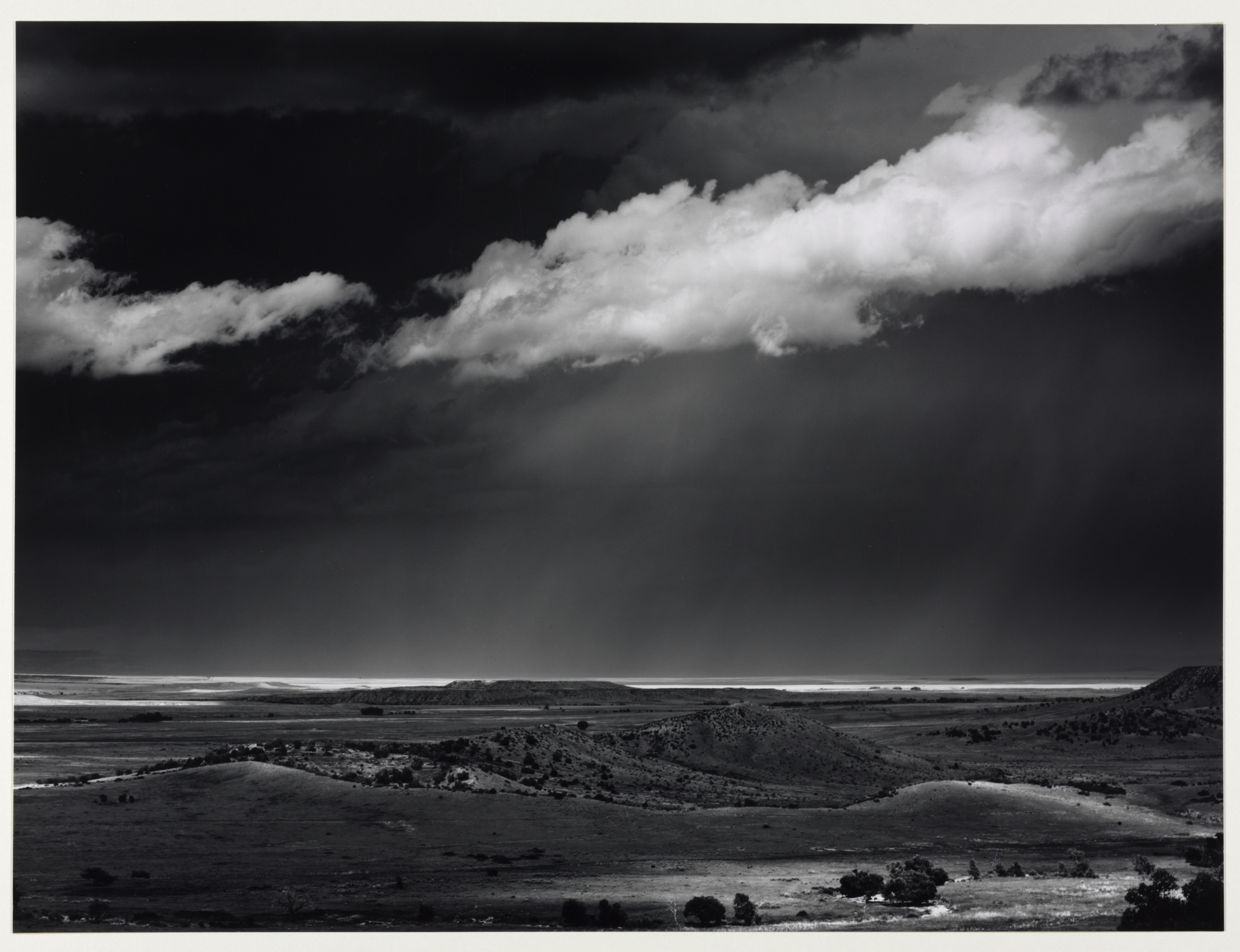 Thunderstorm Over the Great Plains, Near Cimarron, New Mexico