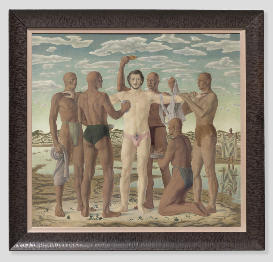 Washing the White Blood from Daniel Boone, Jared French, 1939