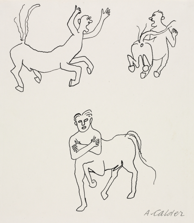 The Centaurs, Alexander Calder, 1955 or before