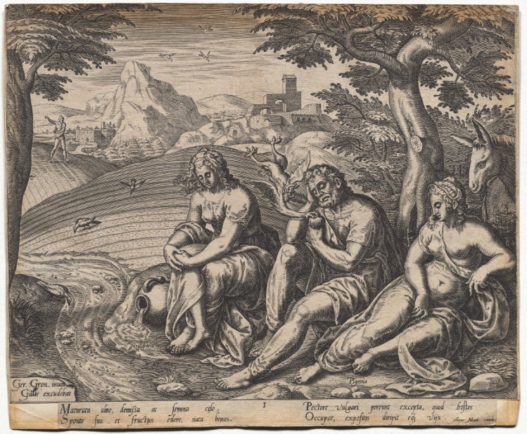 The Parable of the Sower and the Seed: The Seed Falling by the Way Side (after Gerard Van Groeningen, active Antwerp 1563-1573)