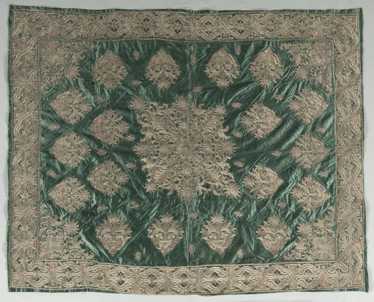 Gold-Thread Embroidered Cover