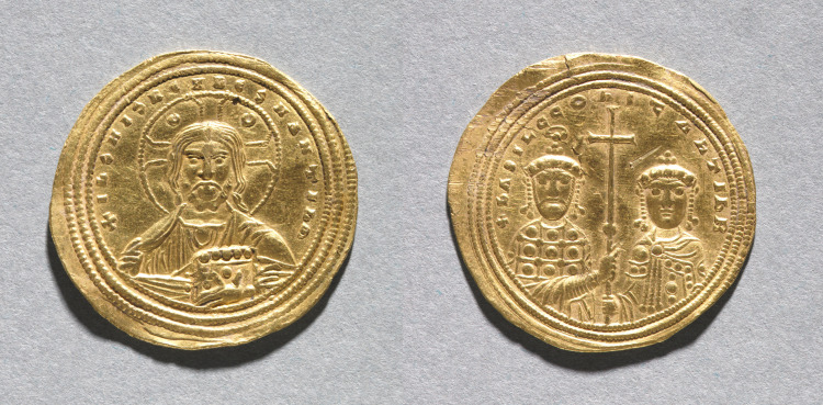 Nomisma with Basil II Bulgarotonos and His Brother Constantine VIII