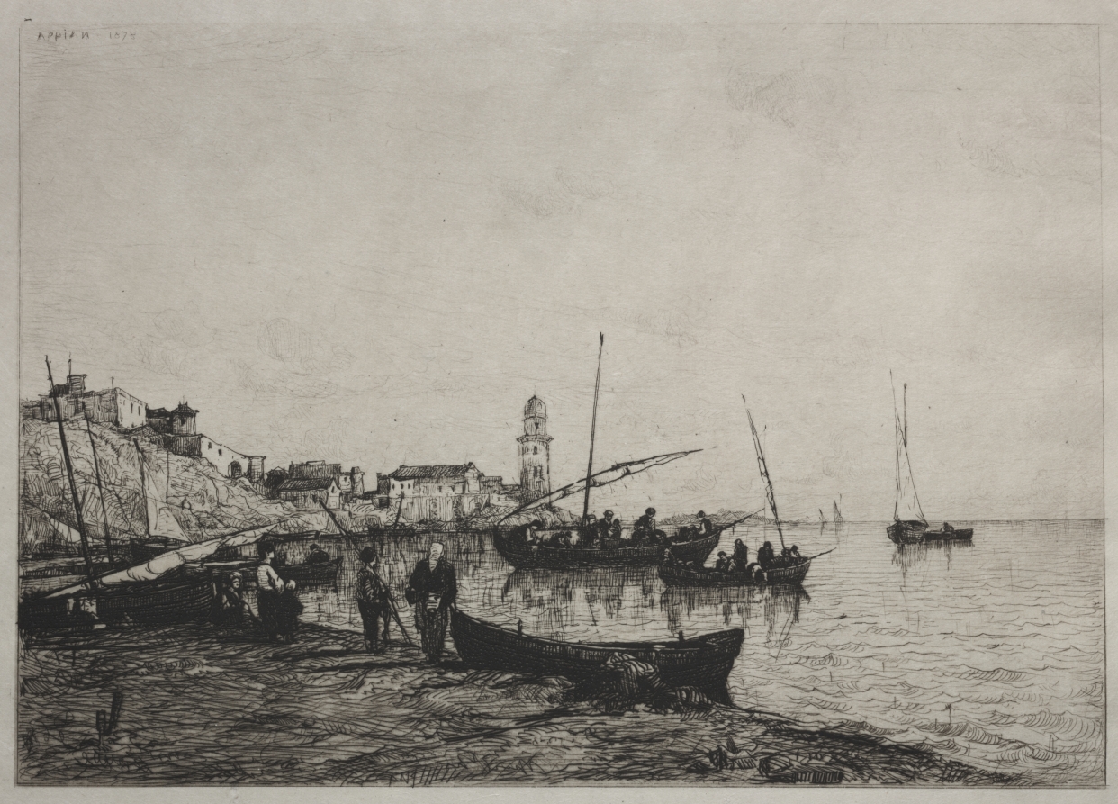 Return of the Fishing Boats at Collioure, near the Spanish Border
