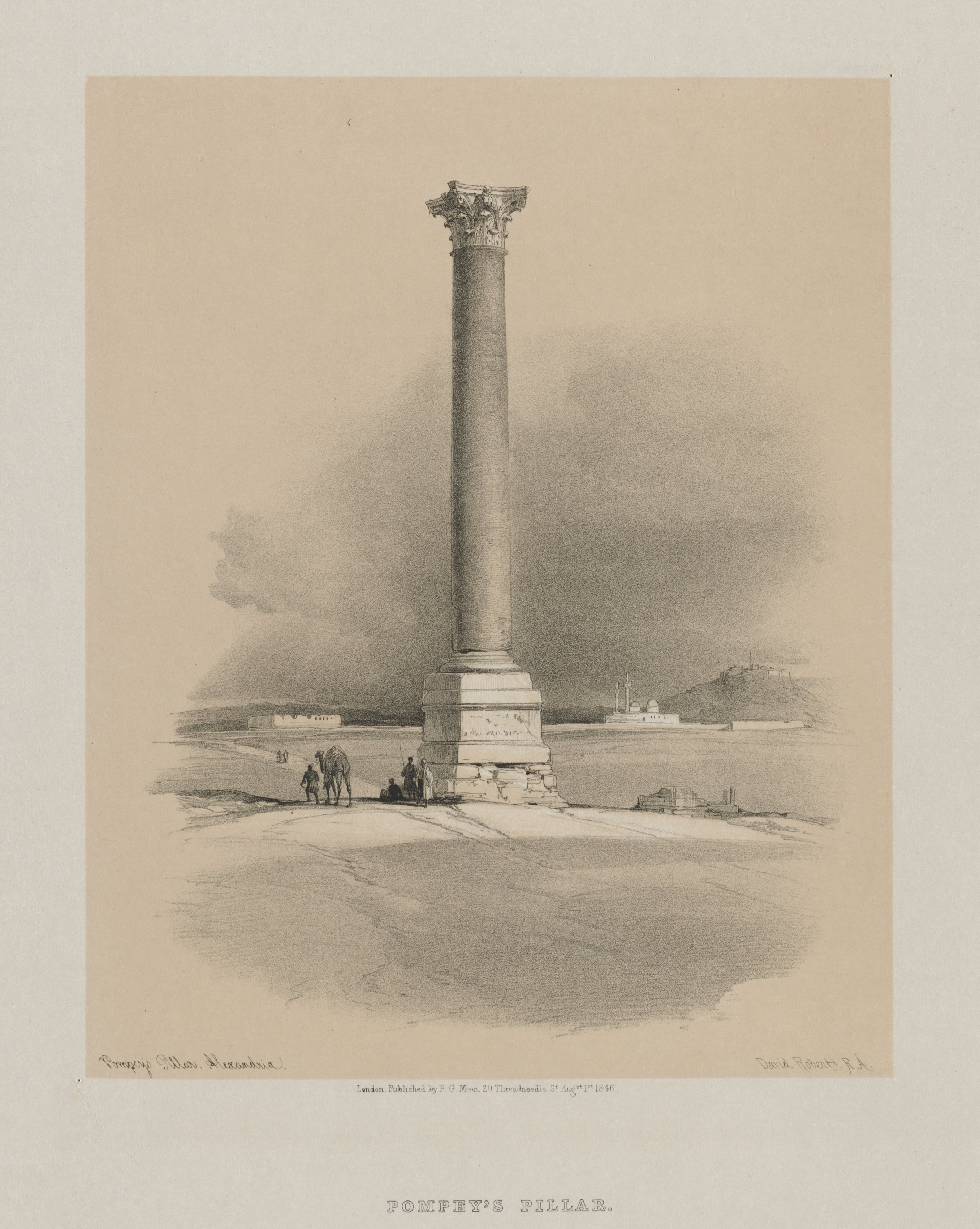 Egypt and Nubia, Volume I: Pompey's Pillar, Alexandria