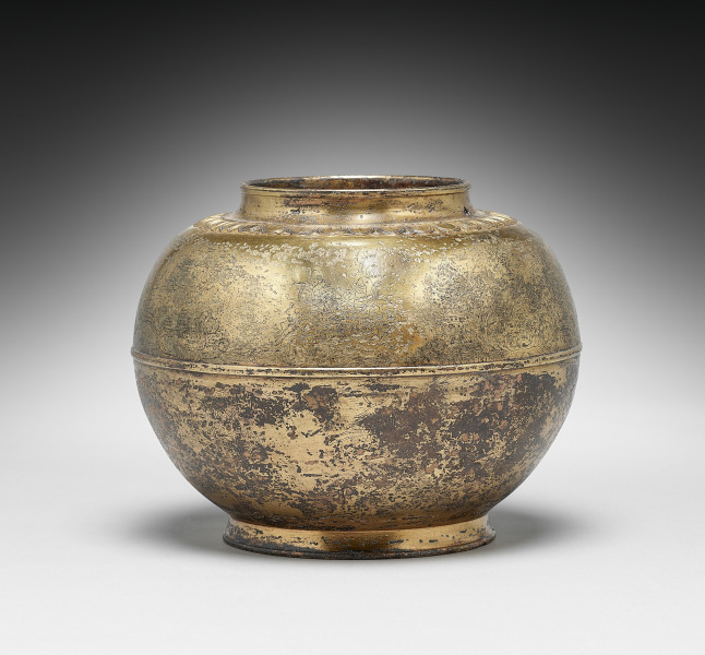 Cinerary Urn with Amida’s Pure Land