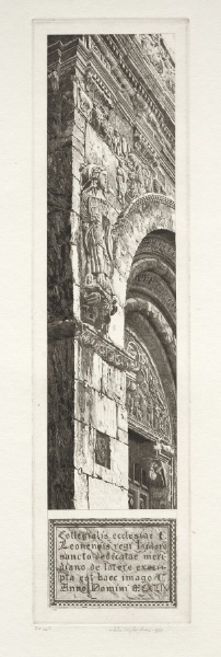 Spanish Church Series:  Stone Tapestry, San Isidoro, Leon