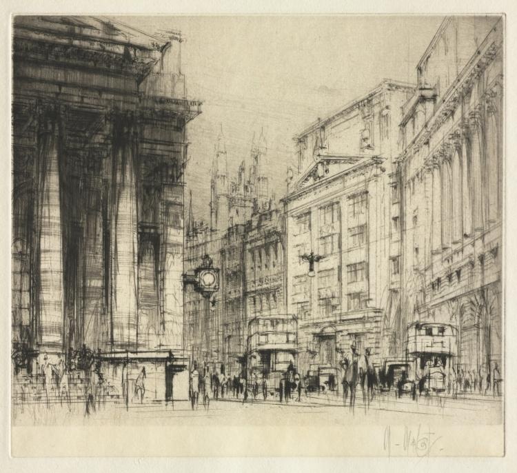 Cornhill and the Royal Exchange