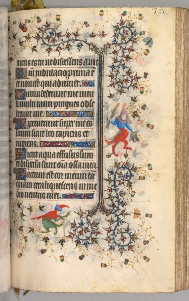 Hours of Charles the Noble, King of Navarre (1361-1425): fol. 181r, Text