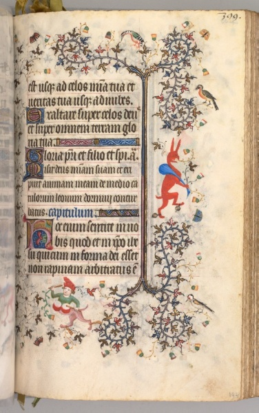 Hours of Charles the Noble, King of Navarre (1361-1425): fol. 194r, Text