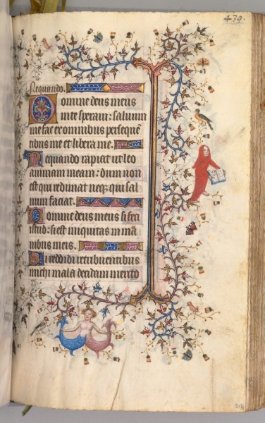 Hours of Charles the Noble, King of Navarre (1361-1425): fol. 214r, Text