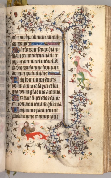Hours of Charles the Noble, King of Navarre (1361-1425): fol. 193r, Text
