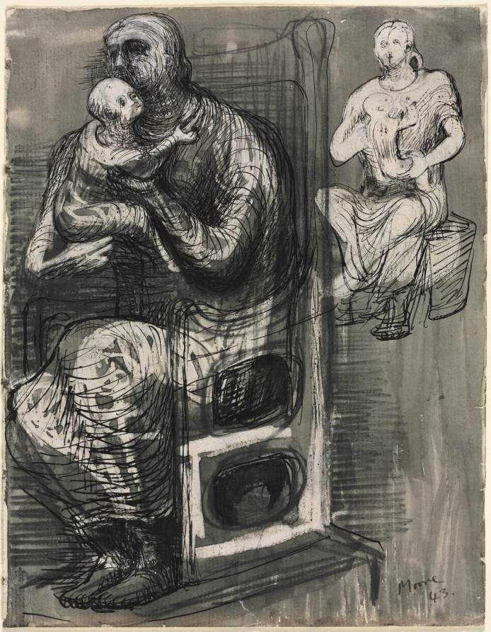 Madonna and Child, Henry Moore, 1943