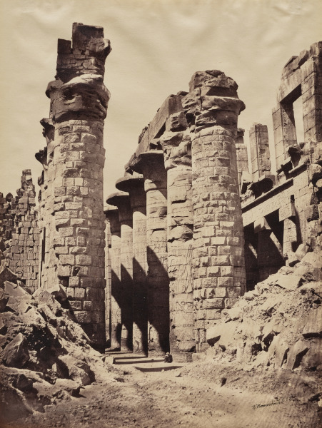 View of Karnak Temple, Hypostyle Hall