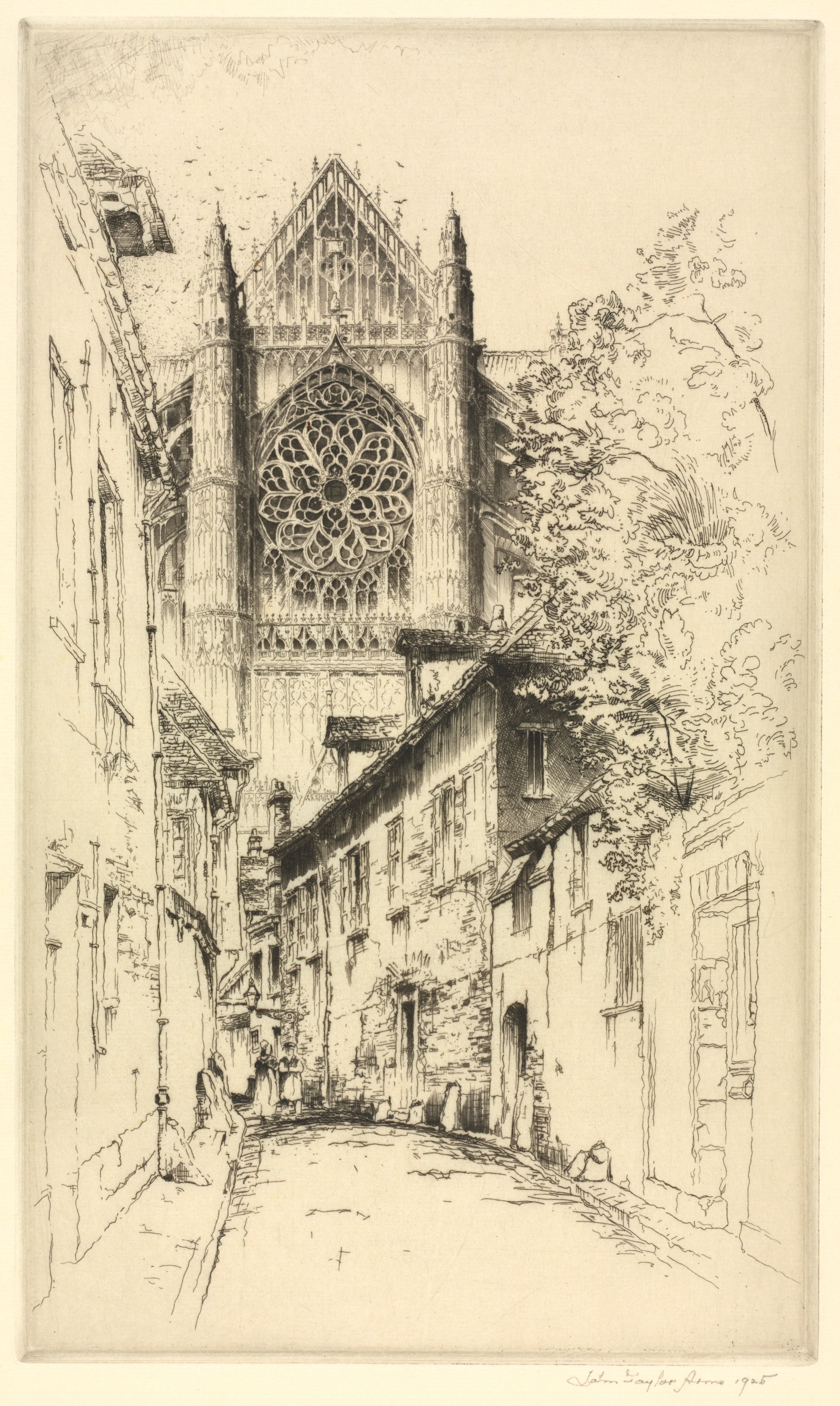 French Church Series No. 3: The Rose, Beauvais