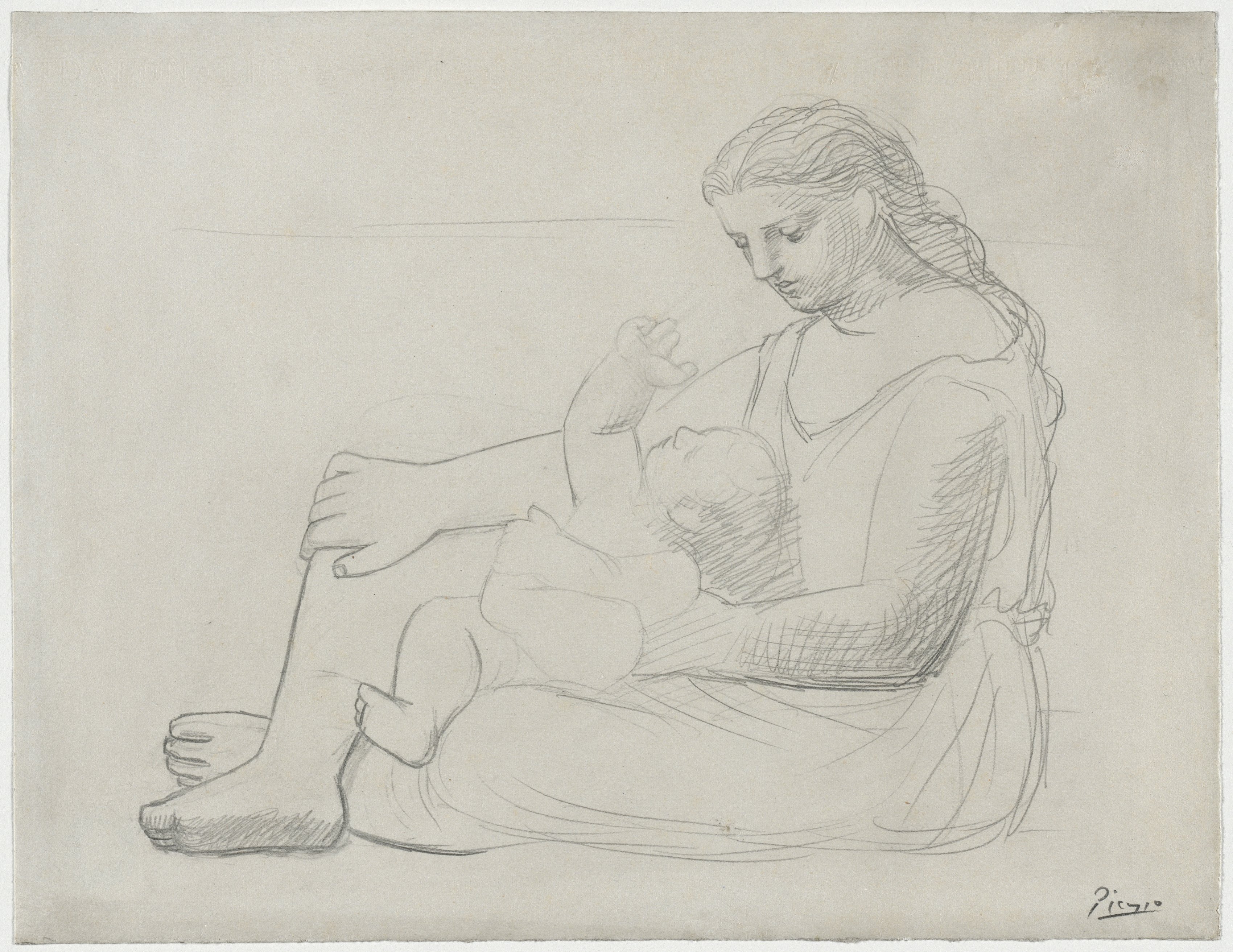 Mother and Child (Study for Mother and Child)