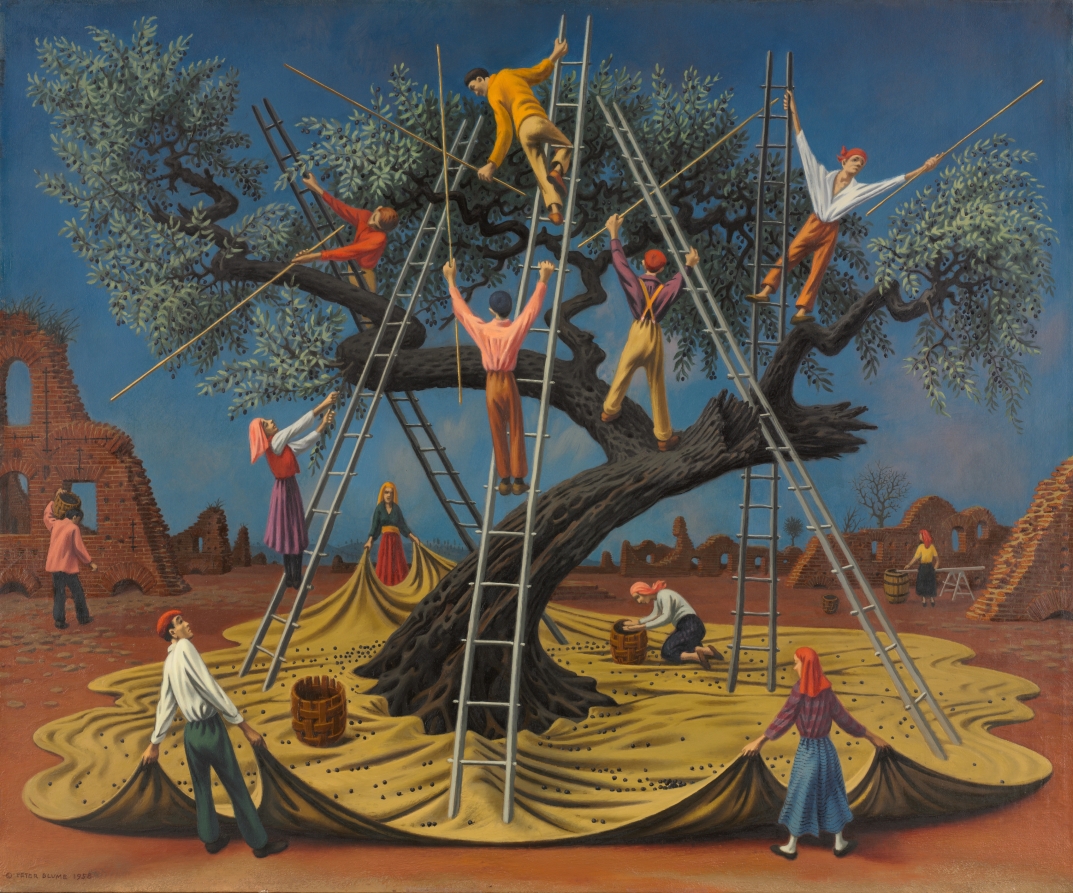 Hadrian's Villa, Peter Blume, 1958